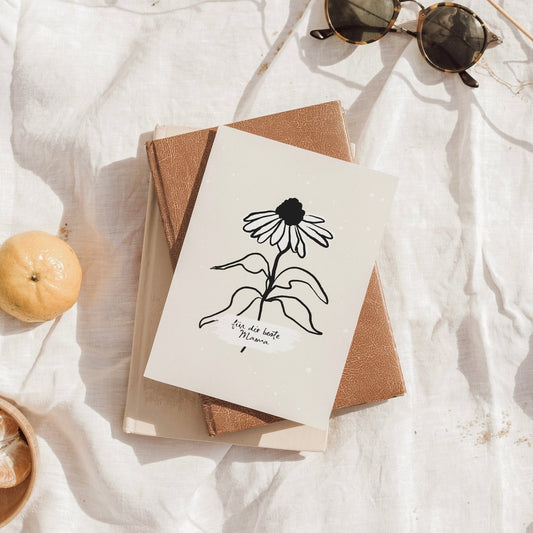 Beste Mama - Karte DIN A6 - colibriARTS