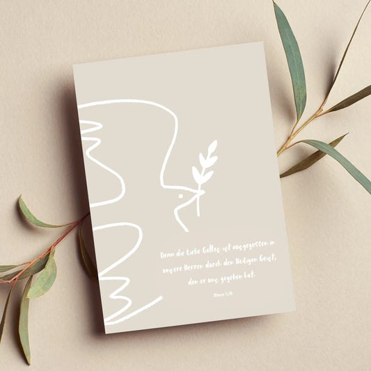 liebe gottes - christliche karten - taufe