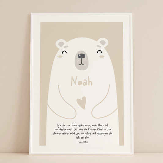 Personalisiertes Kinderposter - DIN A3/ Download