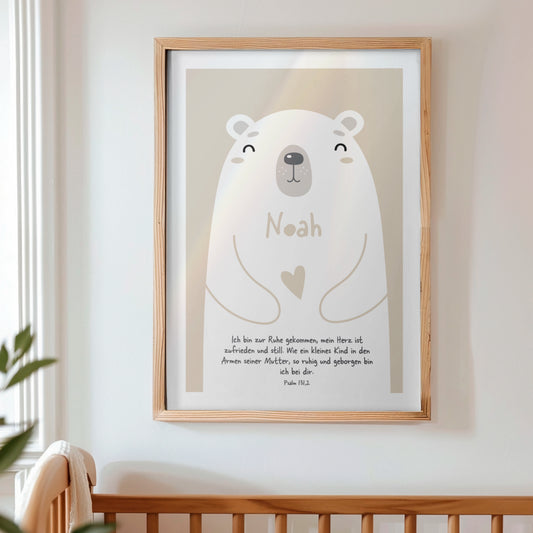 Personalisiertes Kinderposter - DIN A3/ Download