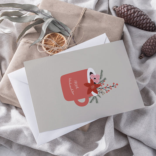 Frohe Weihnachten - Karte DIN A6