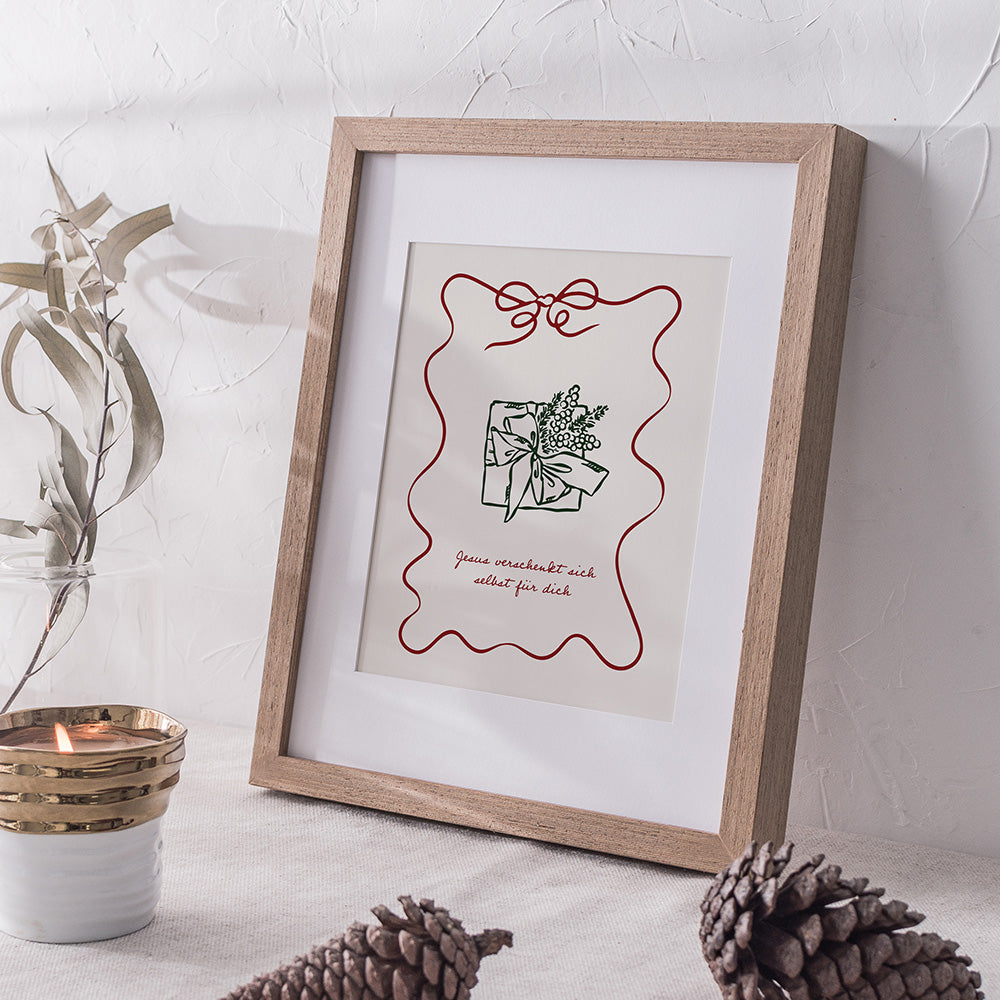 Jesus verschenkt sich selbst - Karte DIN A6