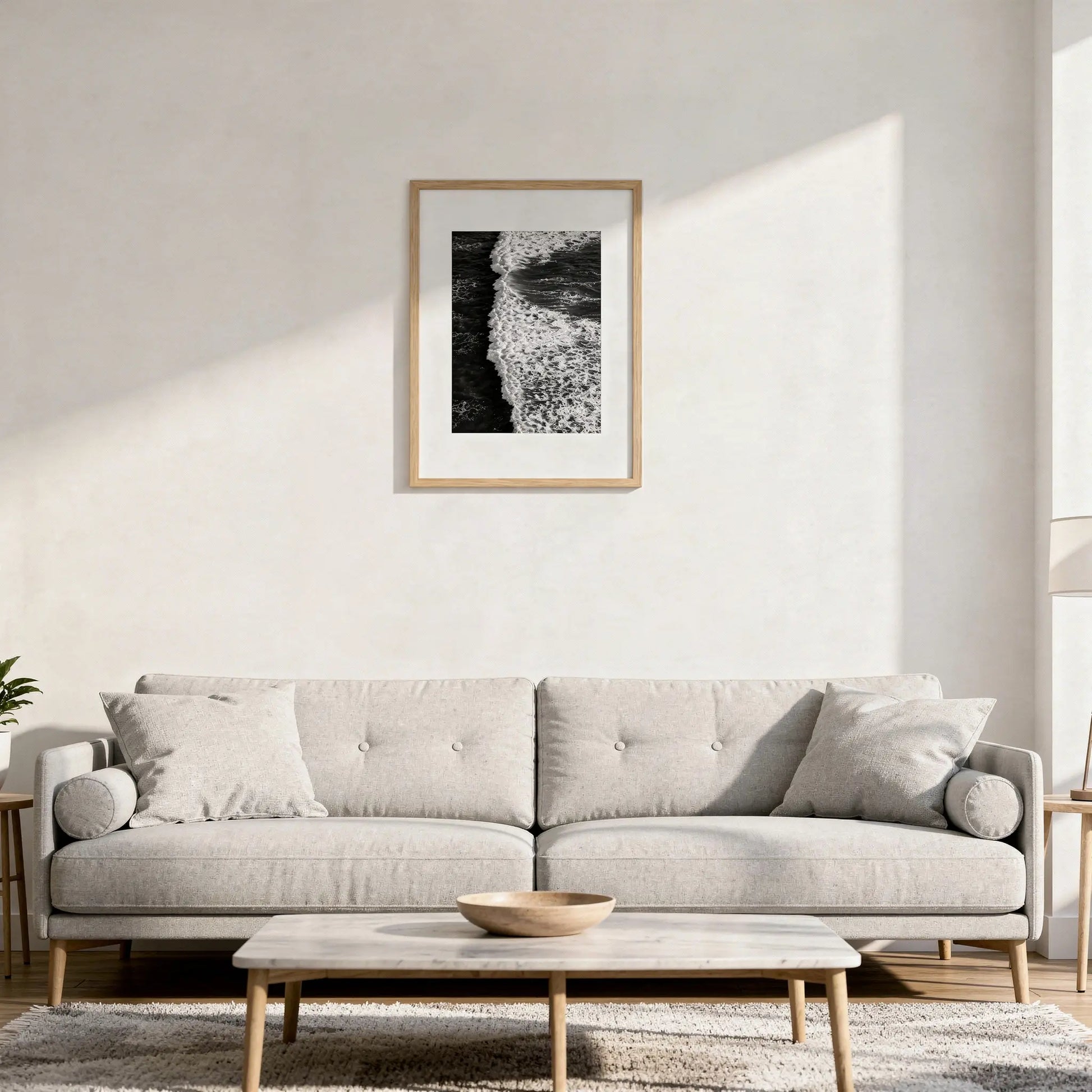Bilderrahmen poster Eiche Natur