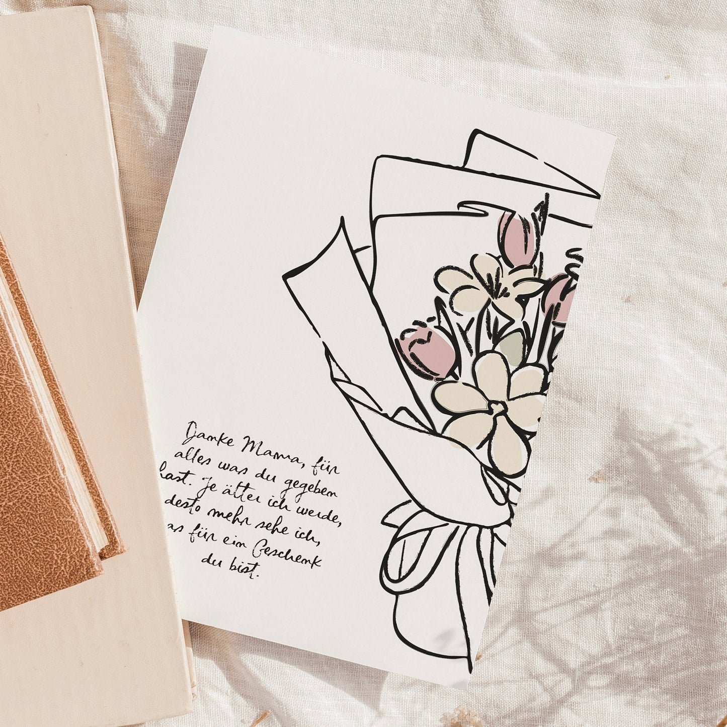 Du bist ein Geschenk - Karte DIN A6 - colibriARTS